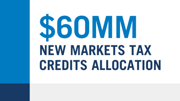 $60mm new market tax credits allocation