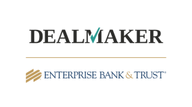 Dealmaker, Enterprise Bank & Trust logos