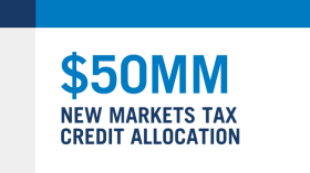 $50mm new markets tax credit allocation